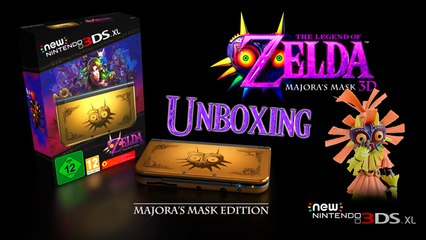 [UNBOXING] New Nintendo 3DS XL "Majora's Mask Edition" + Skull Kid + Collector