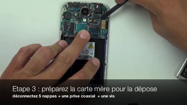 Tuto samsung Galaxy S4 changer la vitre prémontée avec châssis et écran amoled démontage + remontage