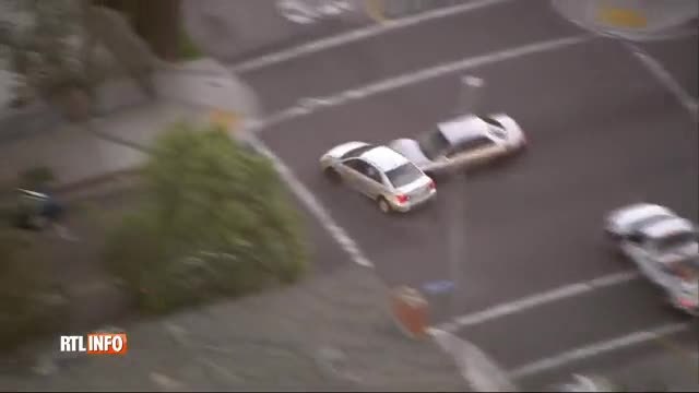 Course poursuite dans Los Angeles façon GTA