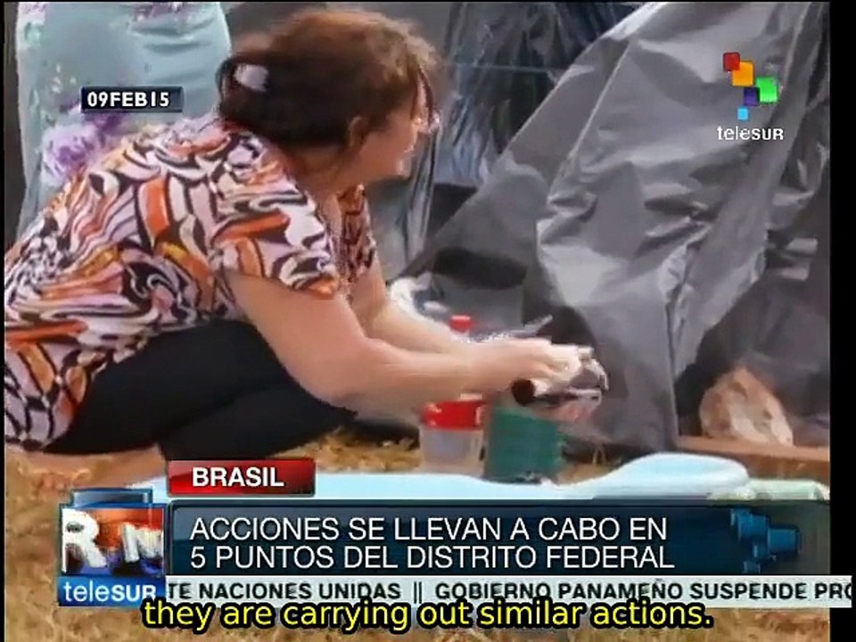 Homeless Workers' Movement in Brasilia occupies six empty lots