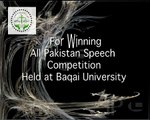 PDC Won All Pakistan Speech Competition Held at Baqai University