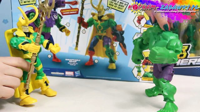 Hulk vs Loki - Super Hero Mashers - Marvel - Hasbro - A8897 A8159 - Recenzja
