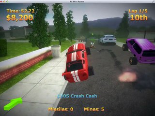 Vlog Boy Plays RC Mini Racers (Part 1)