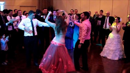 Belly Dance Show at a Wedding - Drum Solo Performance by Cassandra Fox