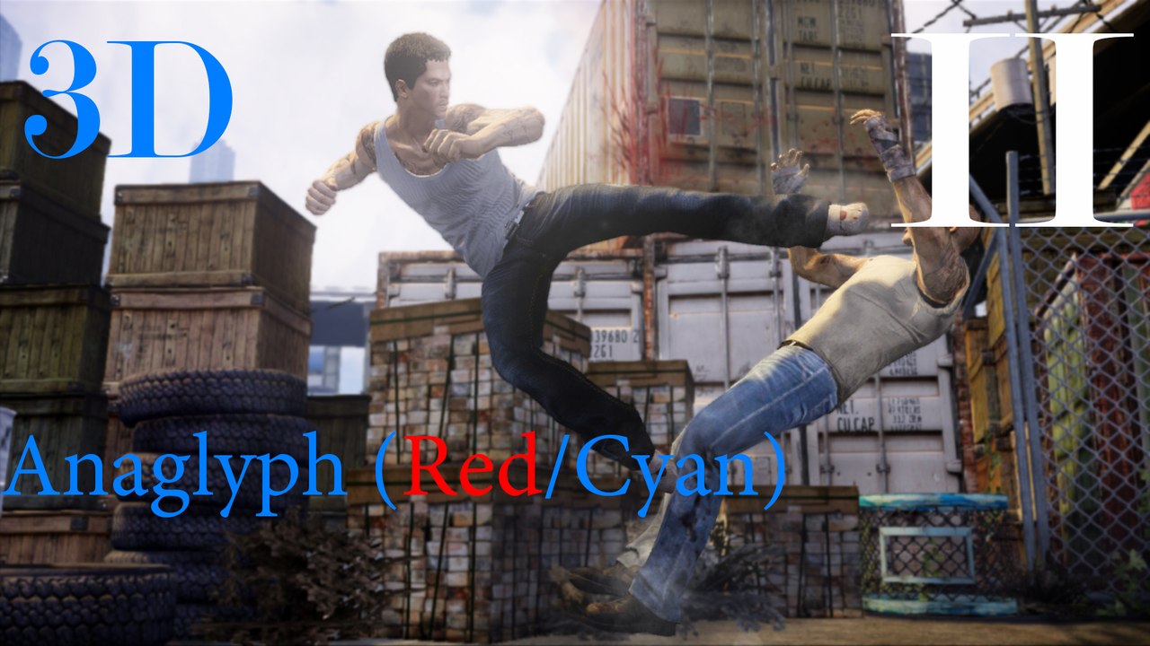 3D Fights  Martial Arts Club II (Sleeping Dogs) (3D for phones tablets non-3D TVs)