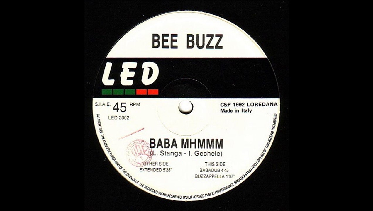 Bee Buzz - Baba Mhmmm (Extended) (A)