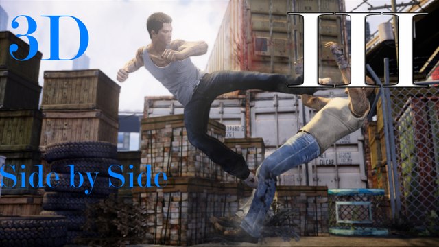 3D Fights Martial Arts Club III (Sleeping Dogs) (3D for PC 3D phones 3D TVs Crossed Eyes)