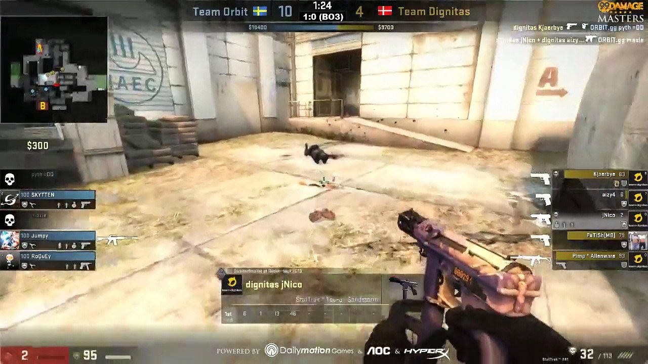99DAMAGE Masters Gruppe A - Dignitas vs. Orbit (de_cache) Map 2
