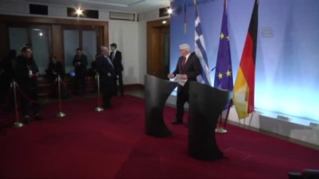 Steinmeier-Kotzias Ortak Basın Toplantısı