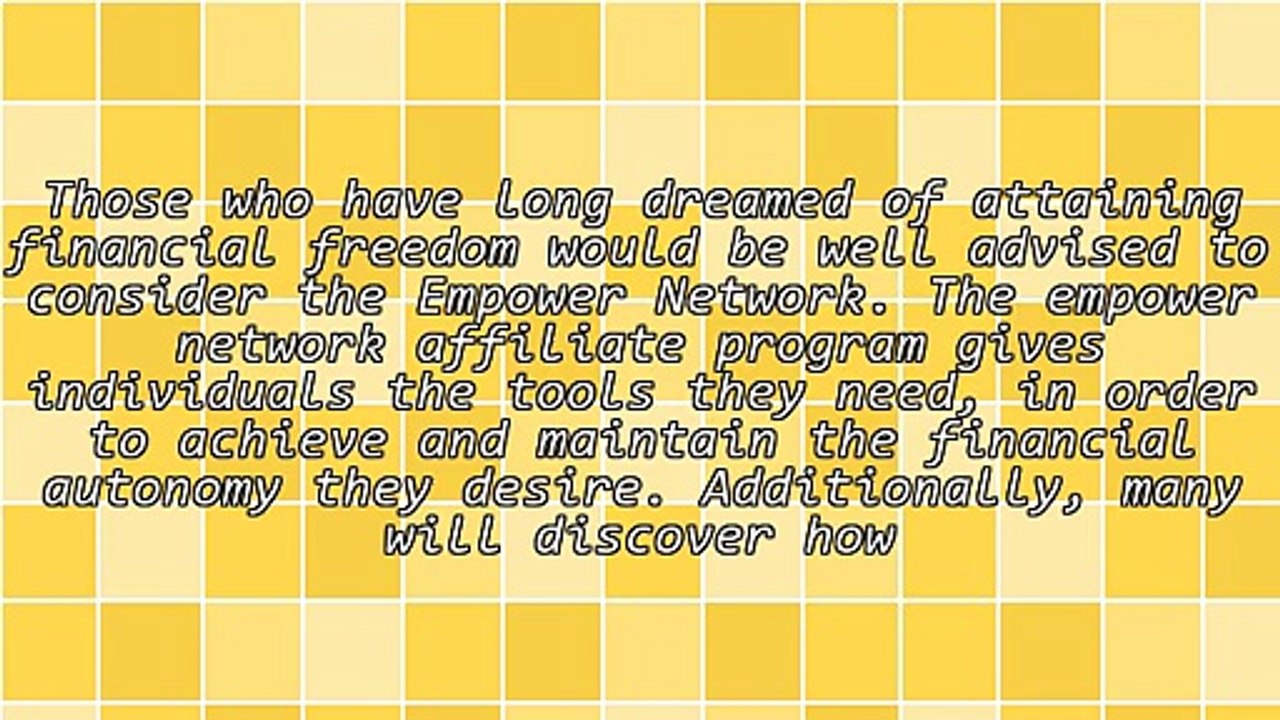 Affiliates Can Reach Their Goals Through The Empower Network Affiliate Program