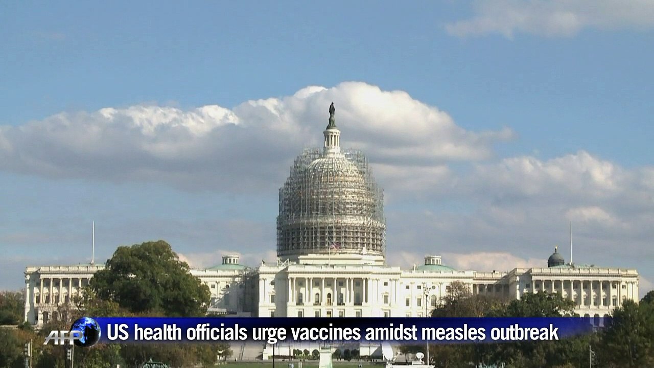 Health officials urge vaccines as US faces measles outbreak