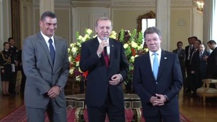 Erdoğan ve Santos, Mondragon'a "Fahri Konsolosluk" Verme Konusunda Anlaştı