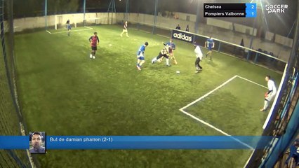 Chelsea Vs Pompiers Valbonne - 10/02/15 21:00 - Ligue loisir Mardi soir - Antibes Soccer Park