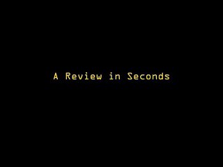 A Review in Seconds- The November Man