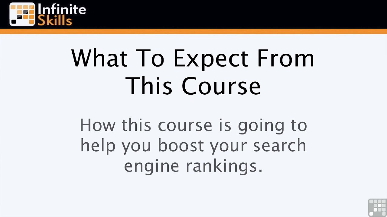 What To Expect From This Course