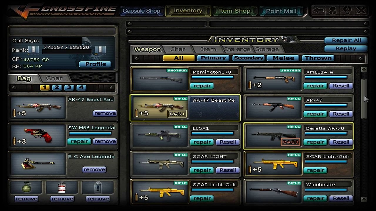 Buy Sell Accounts - Sell awesome Crossfire EU Account!!! [AK-Beast-Red-Eye](1)