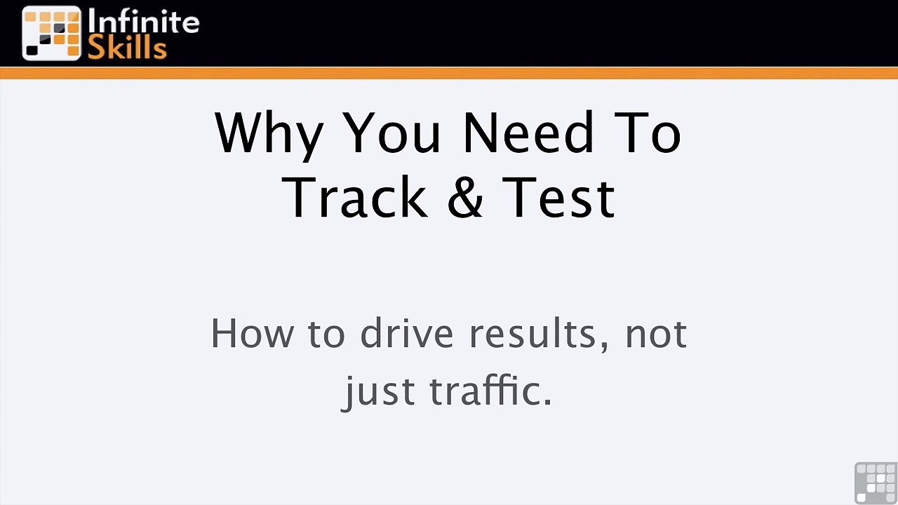 Why You Need To Track And Test