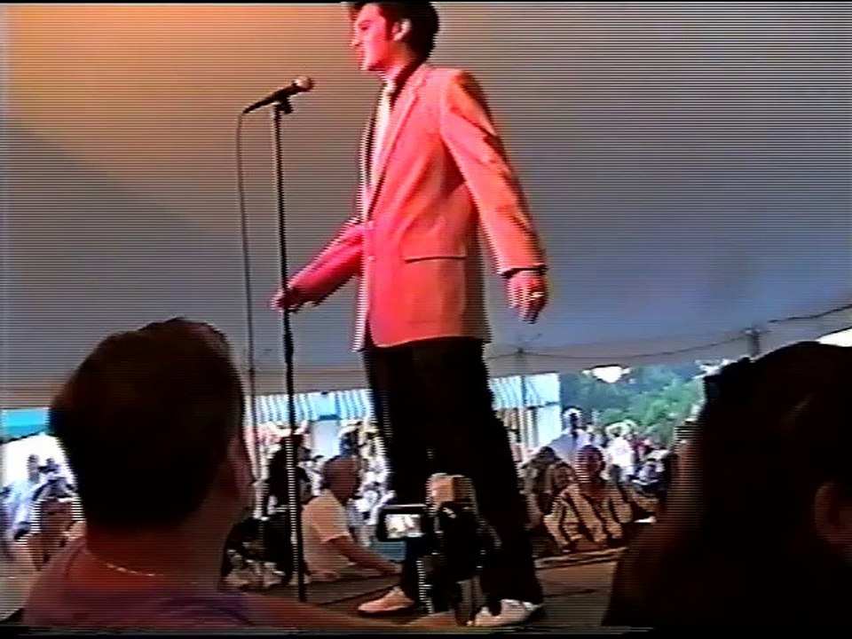 Cody Slaughter sings 'Teddy Bear' Elvis Week 2005 video ANNA