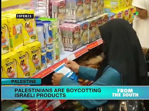 Palestina: Gazans boycott Israeli goods