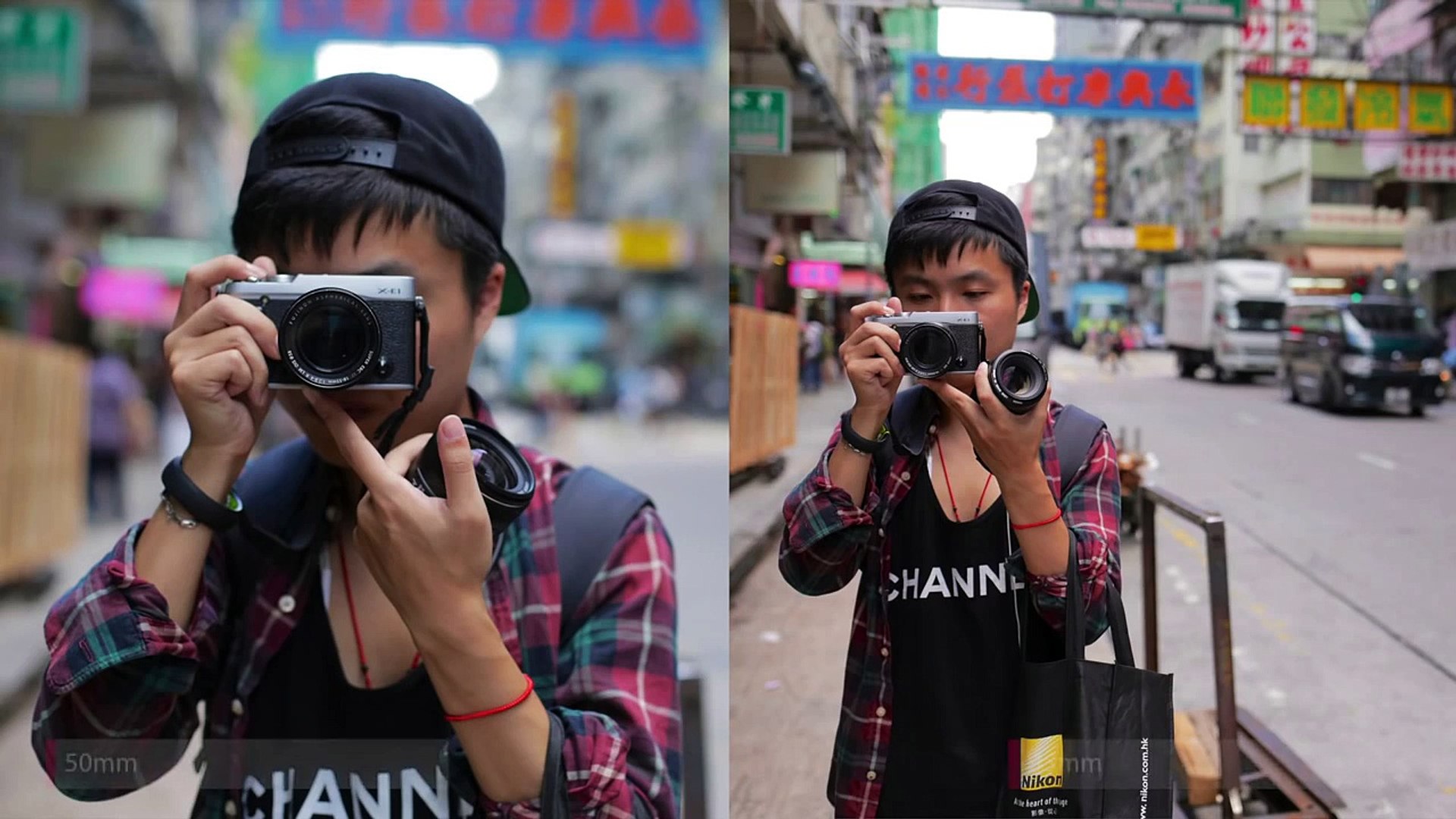 universiteitsstudent Lengtegraad volwassene 35mm vs 50mm - Best First Prime Lens? - video Dailymotion