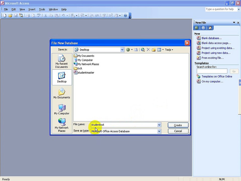 MICROSOFT Access 2003 full Tranning In Urdu & Hindi [part 2]
