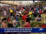 Autoridades esperan resolver abastecimiento de productos a Galápagos