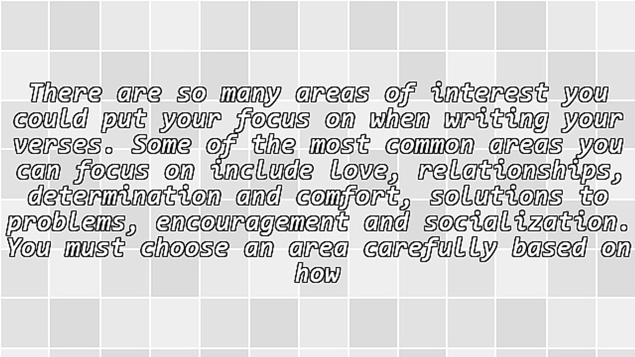 Tips For Writing Poems Of Encouragement