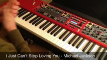 I Just Can't Stop Loving You - Michael Jackson, Piano Cover Version,