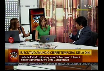 Gana Perú dice que cierre de la DINI no es reconocer reglajes