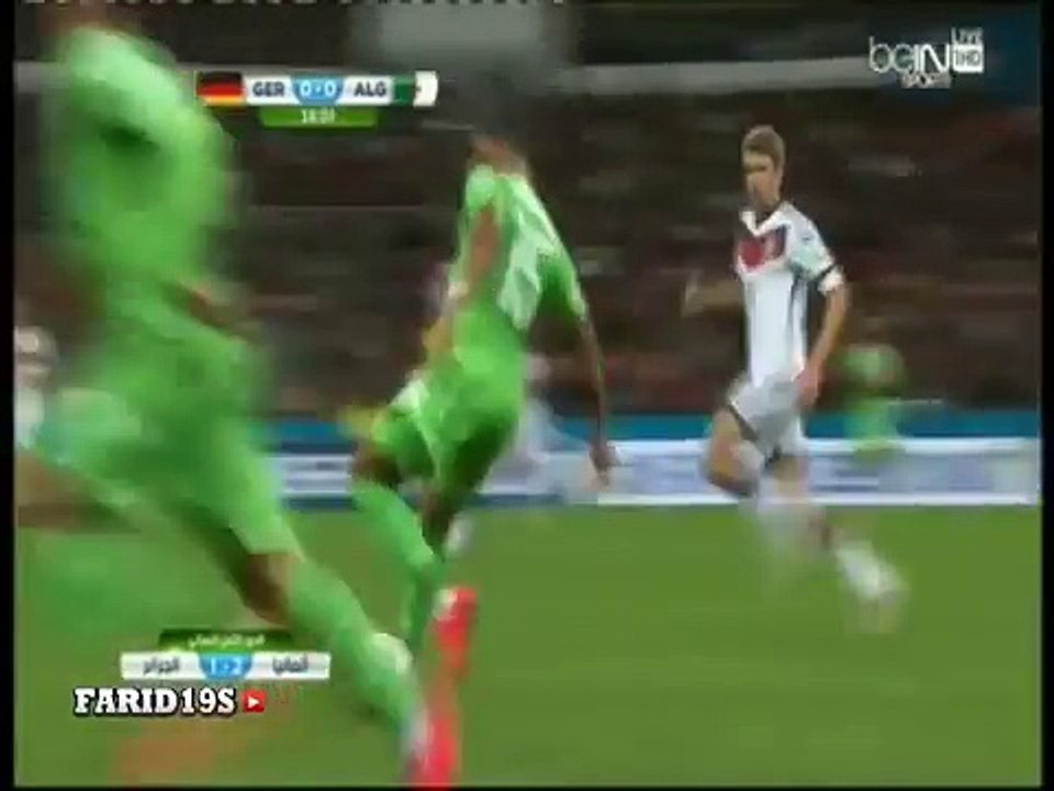 ملخص الجزائر 1-2 ألمانيا بتعليق حفيظ دراجي