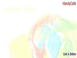 HandyCafe Serial (Instant Download 2015)