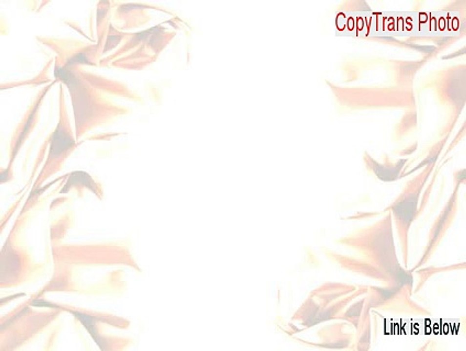CopyTrans Photo Crack (copytrans photo full)