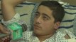 APS injured student Ahmed Nawaz leave for UK today