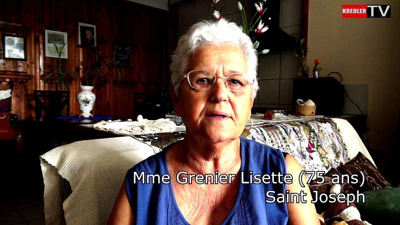 Mme Grenier Lisette - Saint  Joseph (Île de la Réunion)