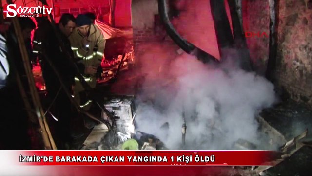 Baraka yangını can aldı