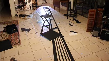 Crazy Chair Illusion! (Behind the scenes)
