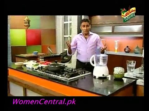 Quick Grand Iftar - 25th July 2012 (Hara Masala Qeema and Money Bags )