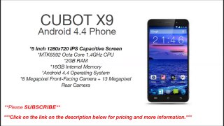 China Gadgets Feature: The Cubot X9 is One Awesome Android 4.4 Phone