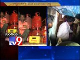 Illegal gas filling, liquor racket busted in Hyderabad