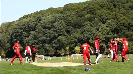 American College Cricket, Wicket falls, beautiful bowling