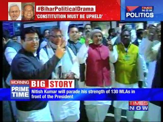 Bihar Political Crisis Deepens as Nitish Kumar Moves to Delhi with 130 MLAs 🏛️