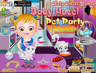 Baby Hazel Pet Party - Baby Hazel Game