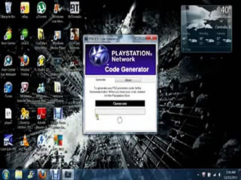 Générateur Code Psn