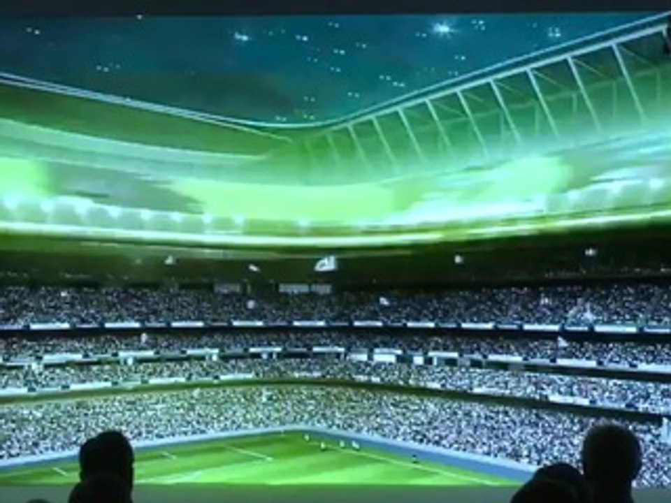 Les travaux du nouveau Santiago Bernabeu stoppé...