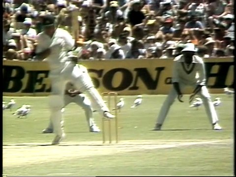 Andy Roberts Sends back Ian Chappell and Greg Chappell , Hostile Spell
