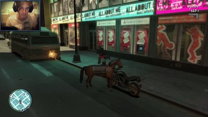 SARAH JESSICA PARKER PLAYS GTAIV!