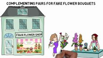 Complementing Pairs For Fake Flower Bouquets