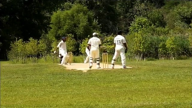 Apurva Nair sends Tony Jaggaunath back to the pavilion, August 24th 2014