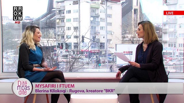 Ditë mbas Dite - Mysafiri i Ftuem: Blerina Kllokoqi - Rugova, kreatore BKR