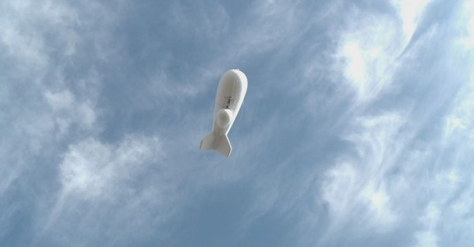 Aux Etats-Unis, un dirigeable géant inquiète les habitants